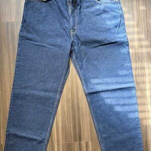 Levi's Relaxed Fit Dark Blue Jeans 505 44x32
